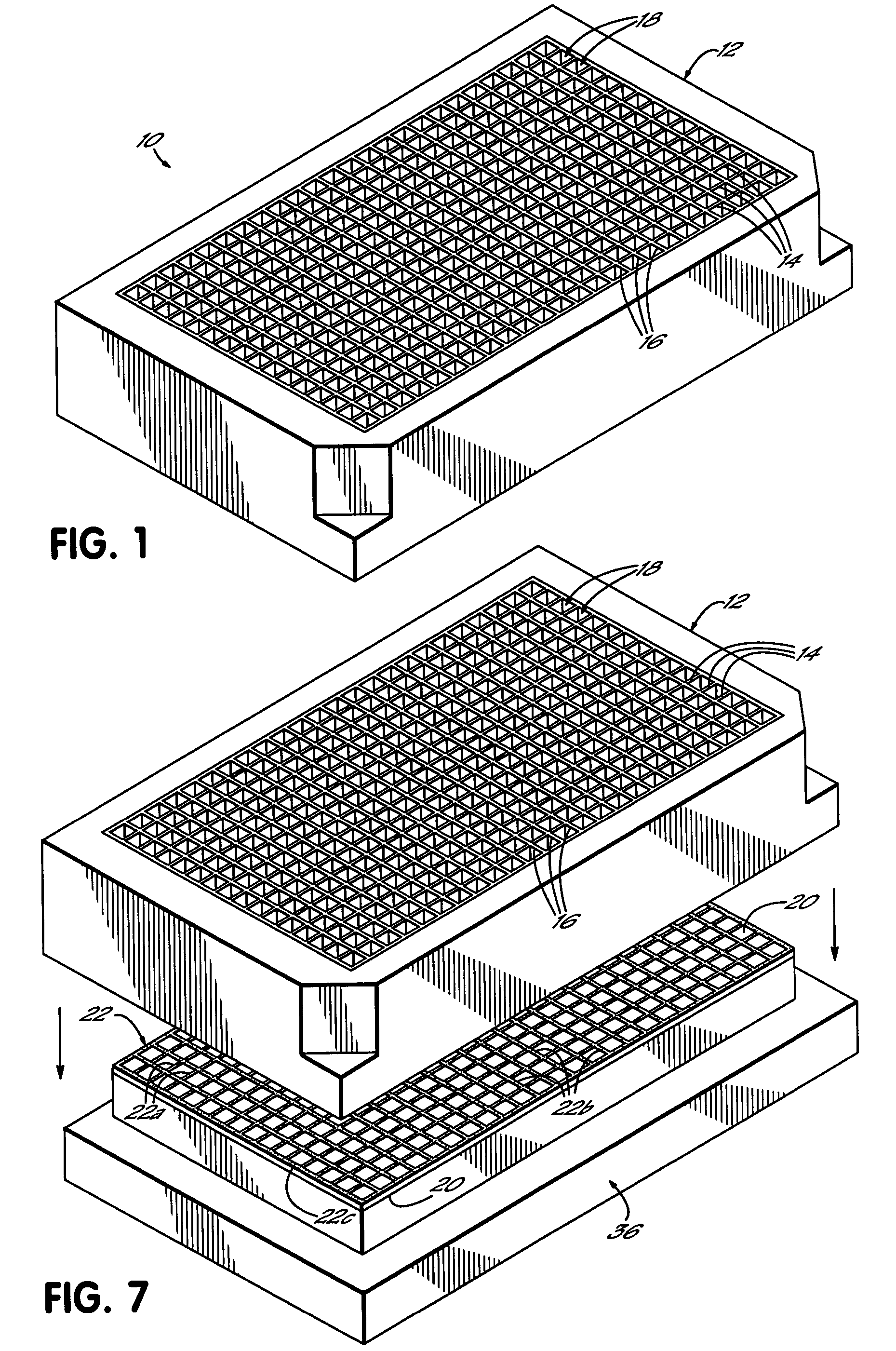 Method of making a multi-well test plate having adhesively secured transparent bottom panel