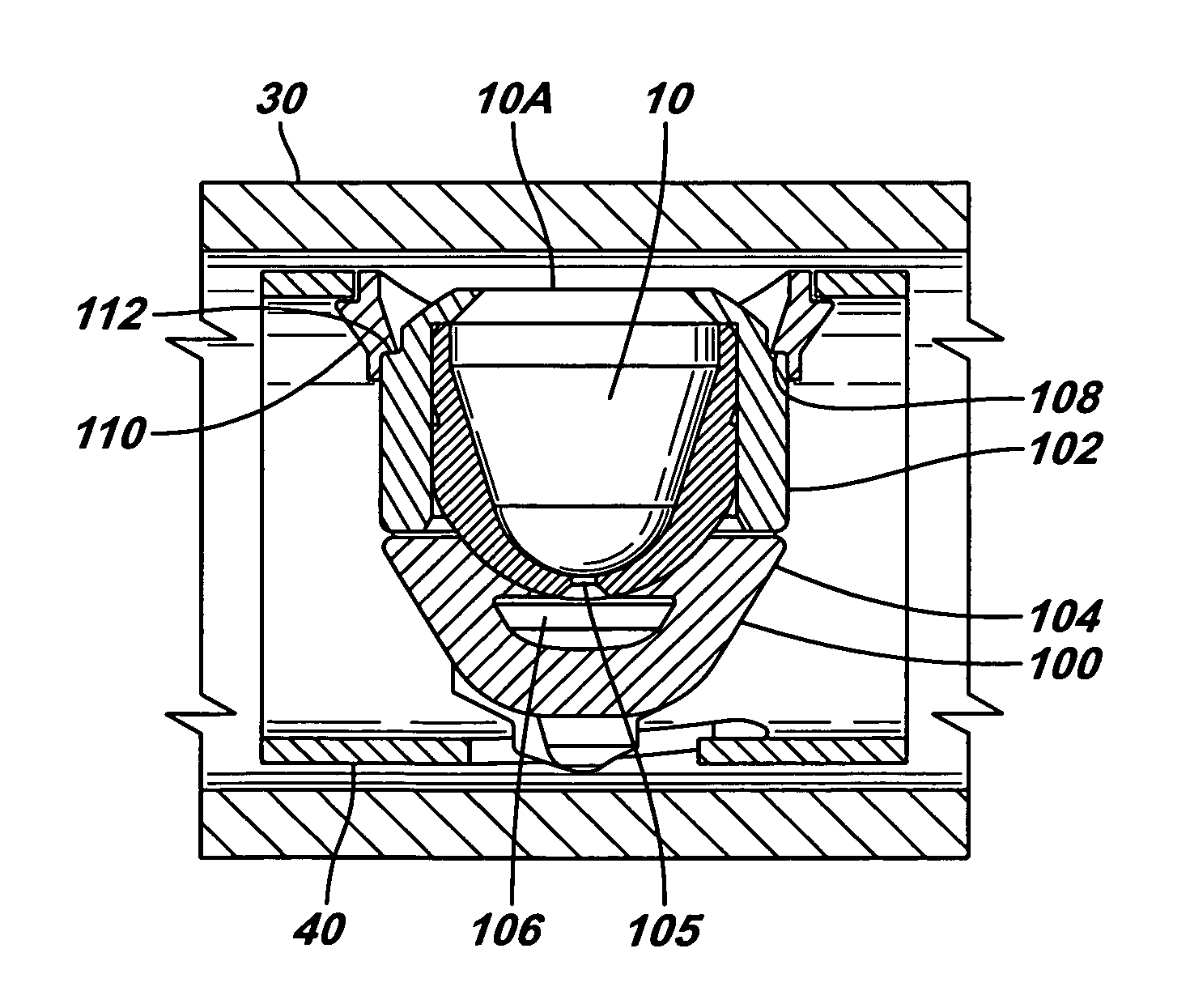Charge holder apparatus
