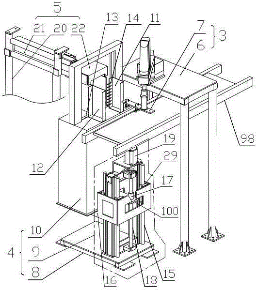 Automatic stacking, bundling, bagging and packaging device for special-shaped cigarettes and packaging method
