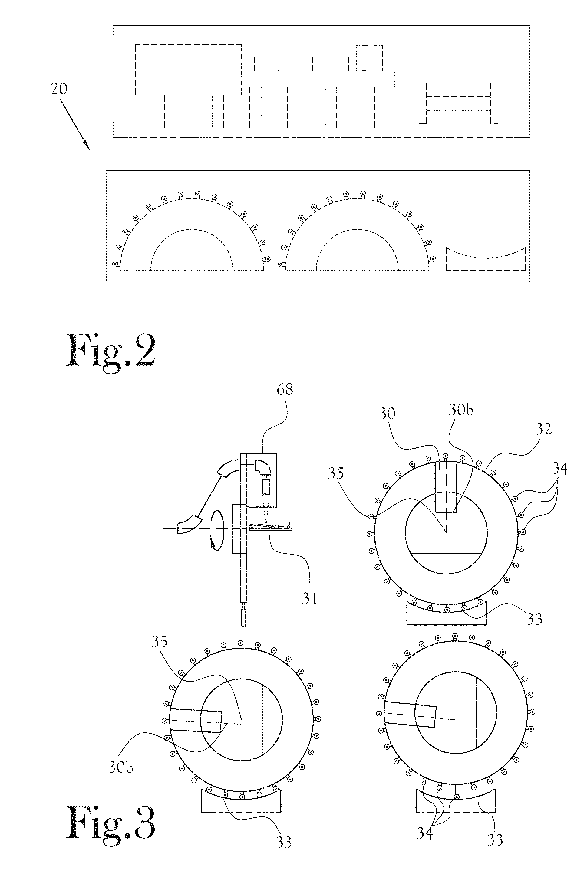 Systems and methods of adjusting a rotating gantry system