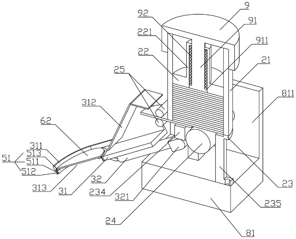 Automatic press-fitting device for catcher