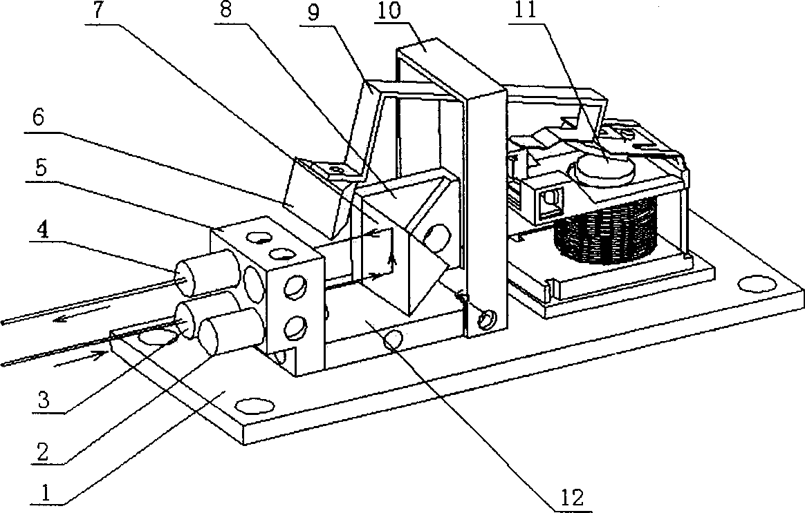 Mechenical-optical switch