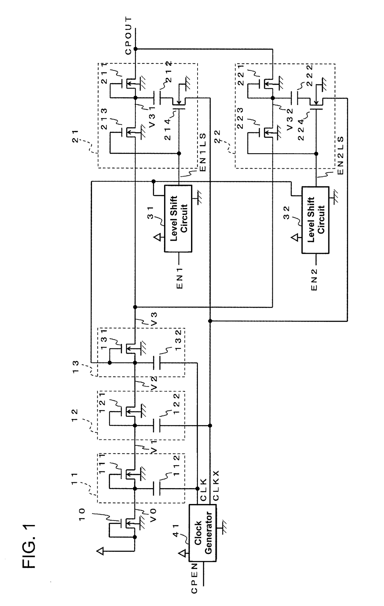 Booster circuit and non-volatile memory including the same