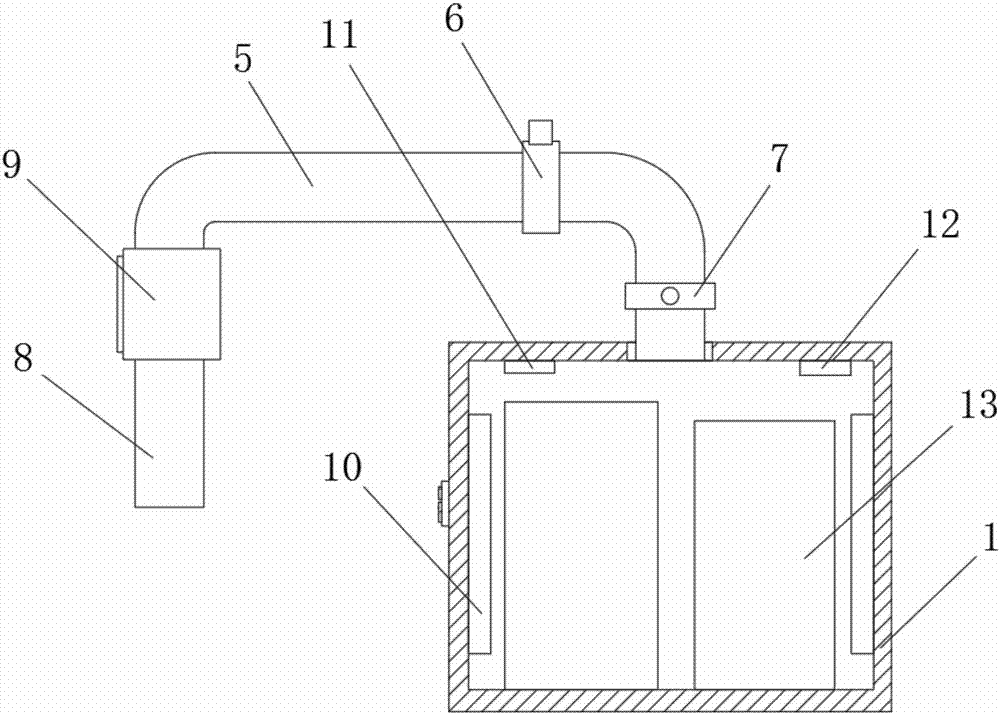 Condensation-prevention high-voltage switch cabinet