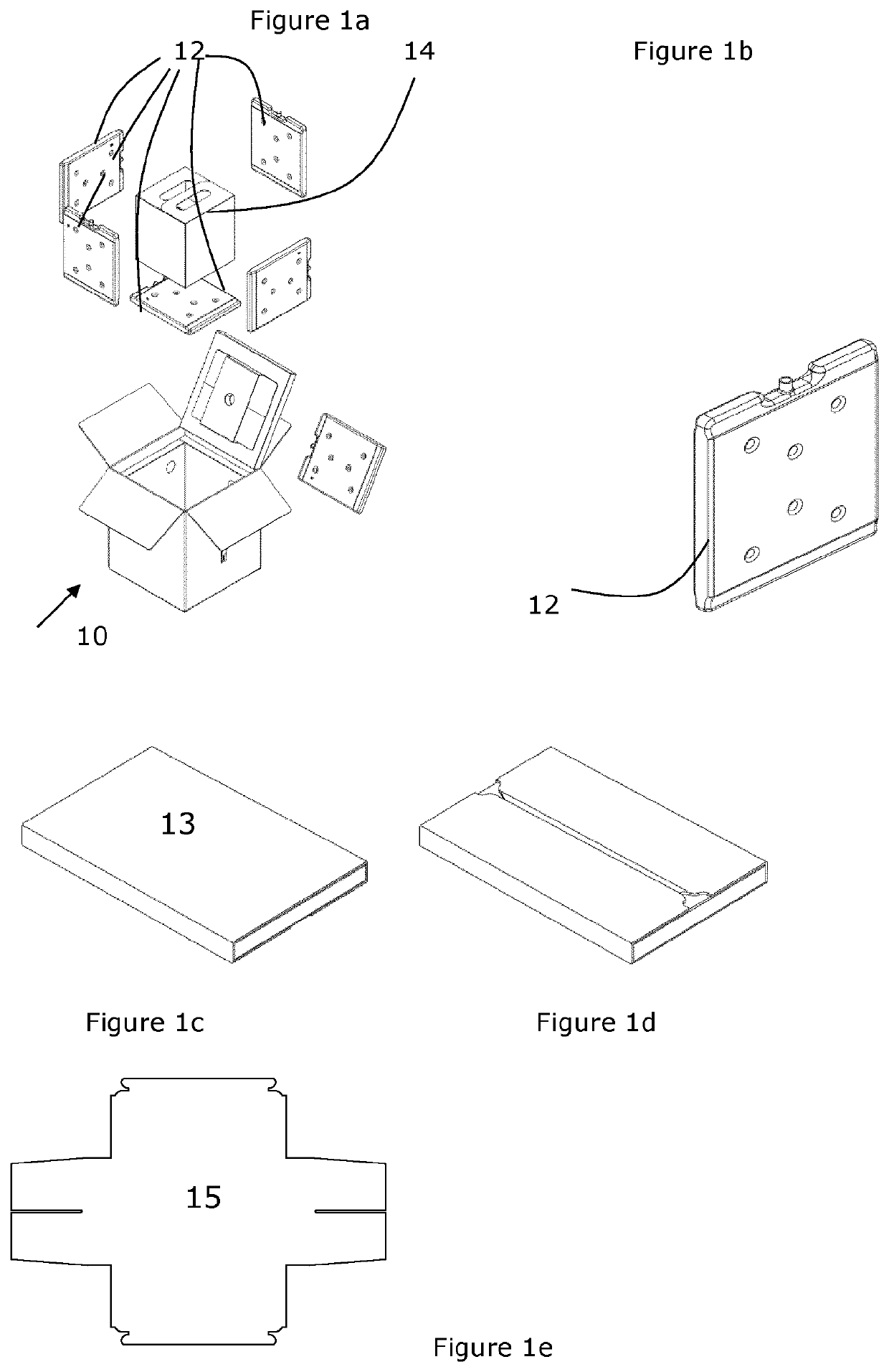 Improvements in or relating to temperature control packages