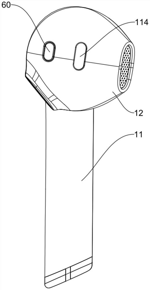 Heart rate and body temperature detection earphone and system and method for monitoring human health