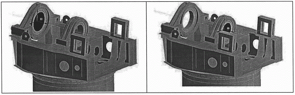 Main frame strength calculation method of wind generator set