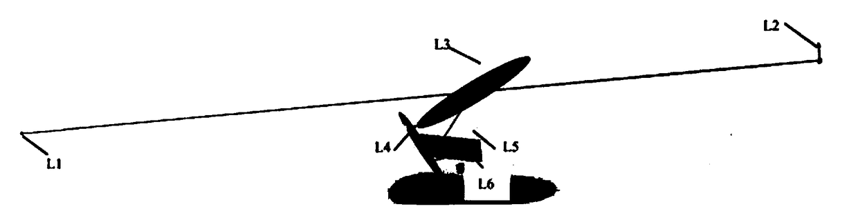 Lateral off-axis three-reflex optical system for vehicle-mounted head-up display device