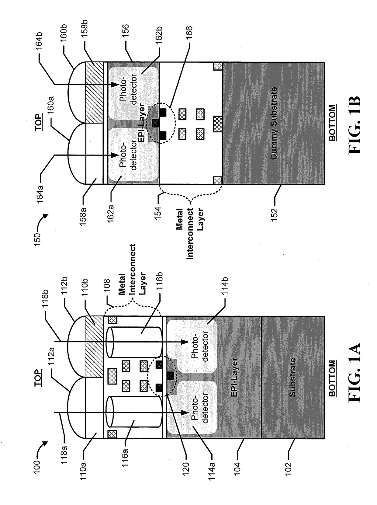 Solid state image sensor with extended spectral response