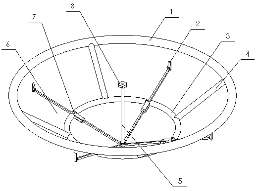 Anti-washaway self-locking manhole cover structure