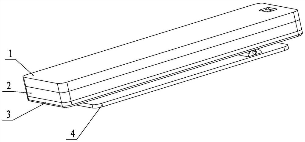 Housing with portable snap-on three-proof structure