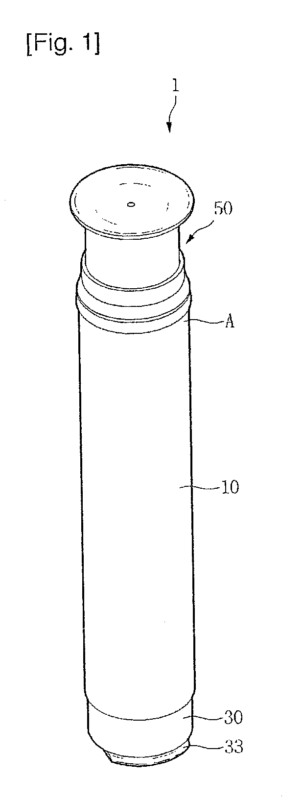 Air-pump type discharger and dispenser for daily necessaries including the same