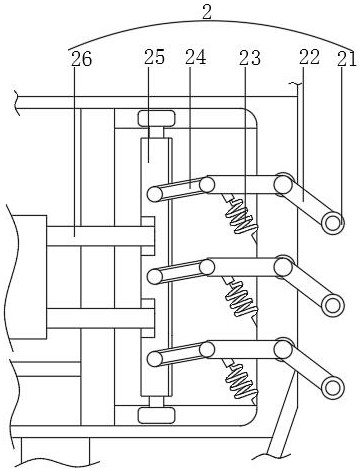 A bulkhead support structure for a ship