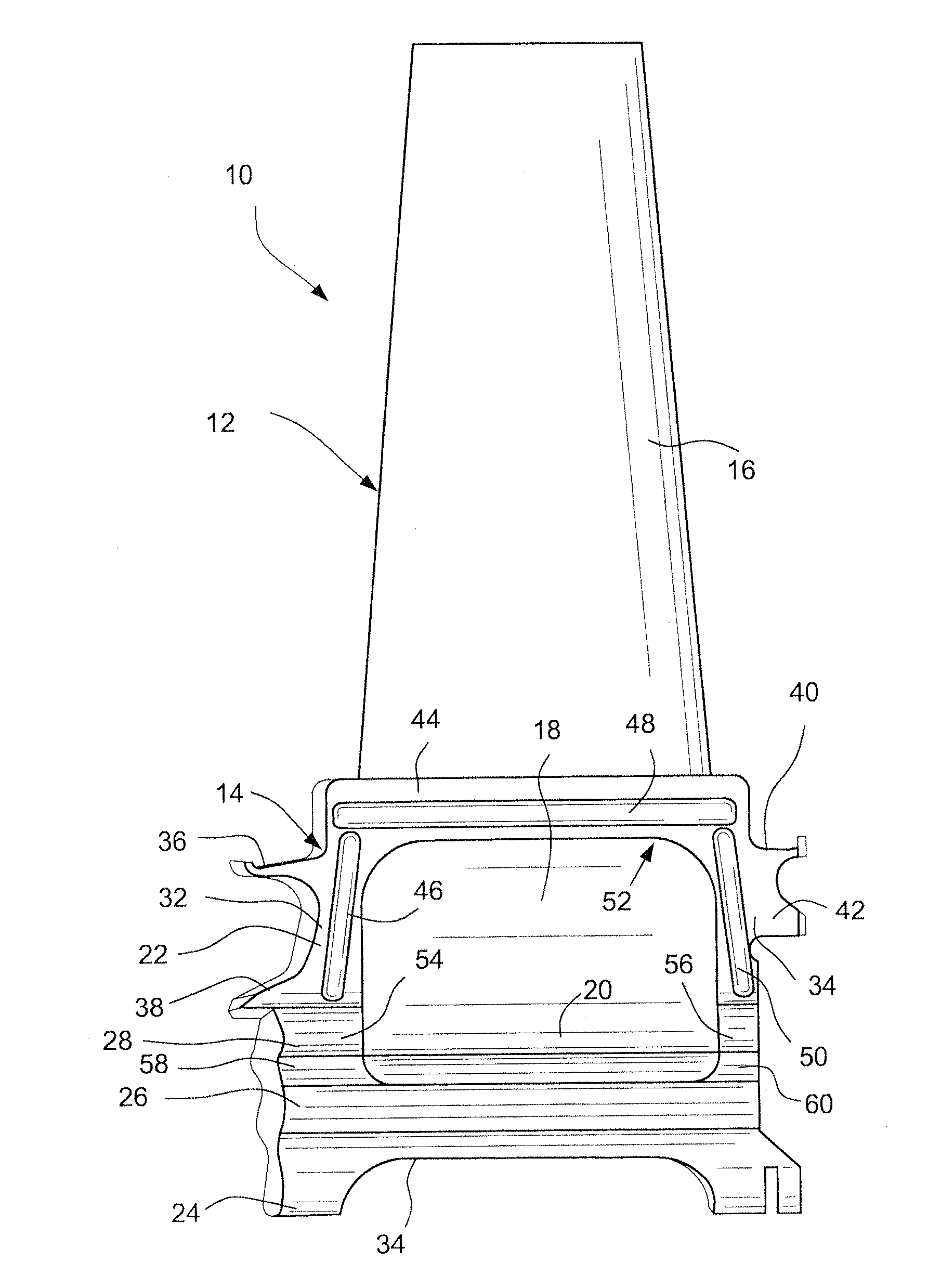Composite airfoil assembly