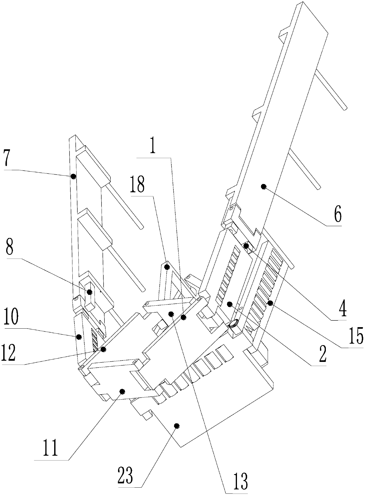 Road anti-collision method for crossway