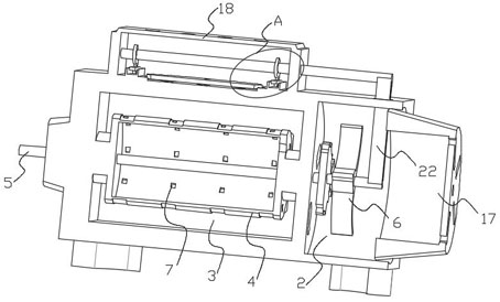 Motor capable of being cooled and protected through air heat exchange