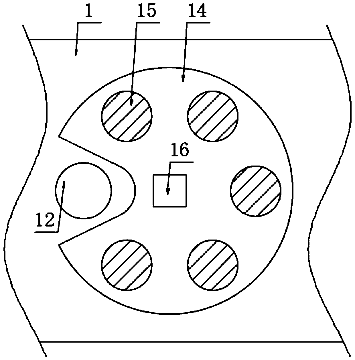 Roadbed compaction degree detection device