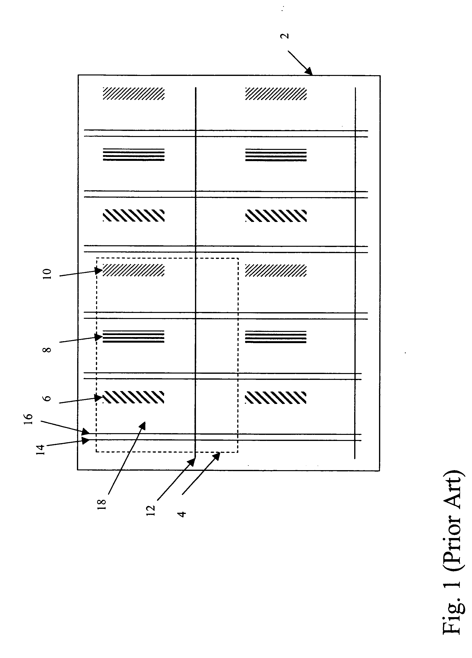 Color display device with enhanced pixel pattern