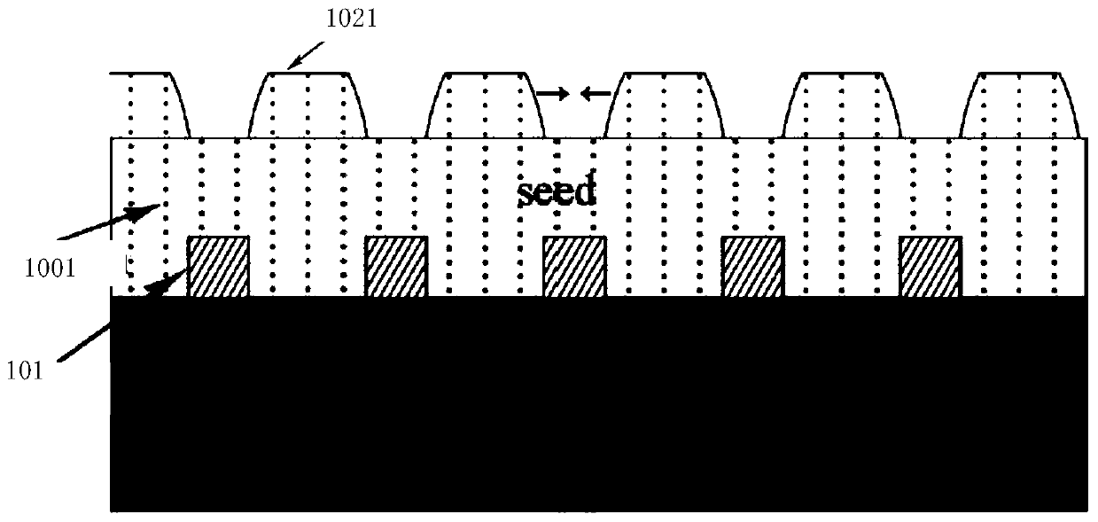 Silicon carbide seed crystal and method for reducing penetration type dislocation density in silicon carbide single crystal