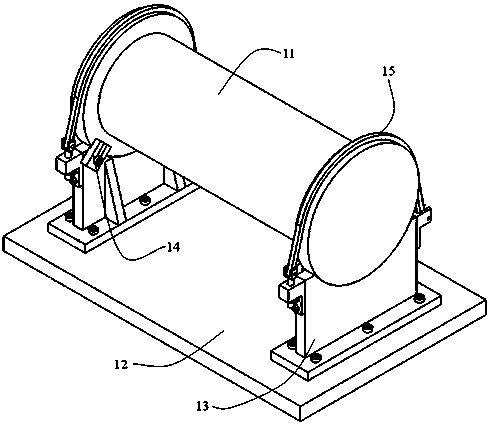 Combined fixture for machining of breaker shell