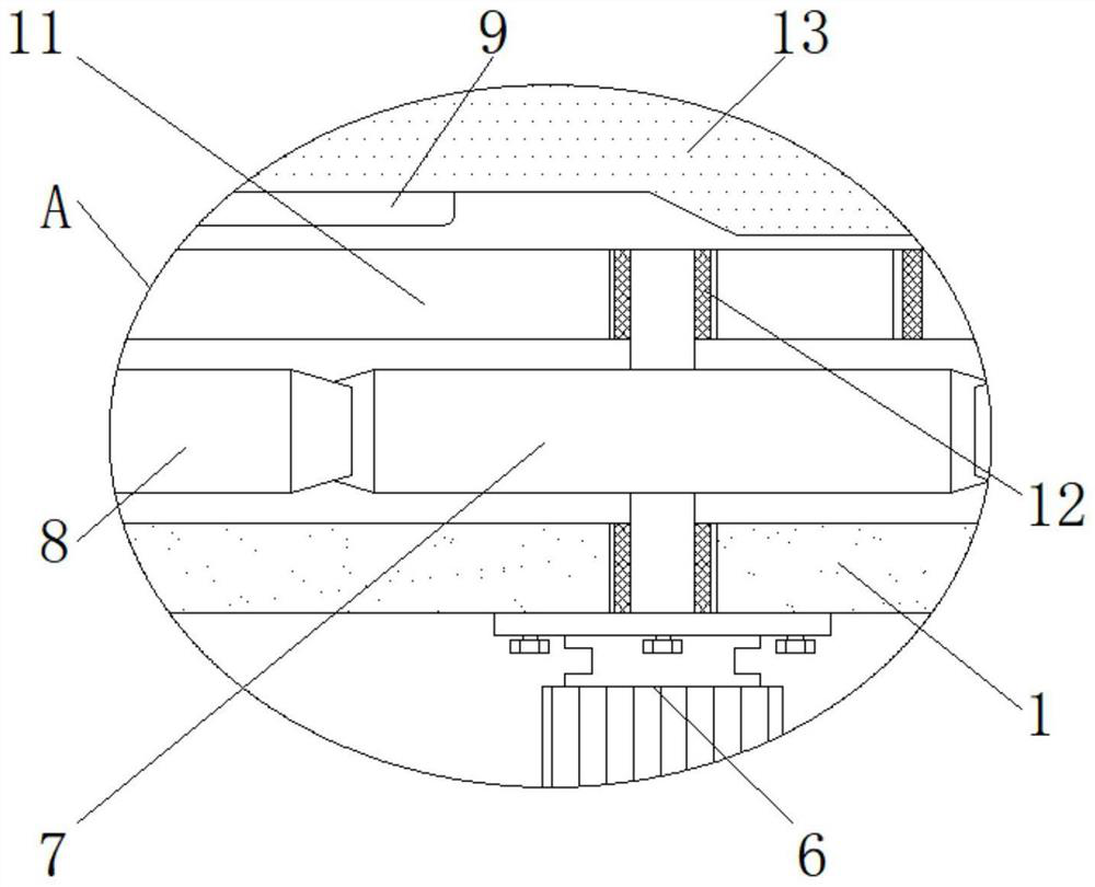 Clamping assembly with rotating function for manufacturing switch cabinet