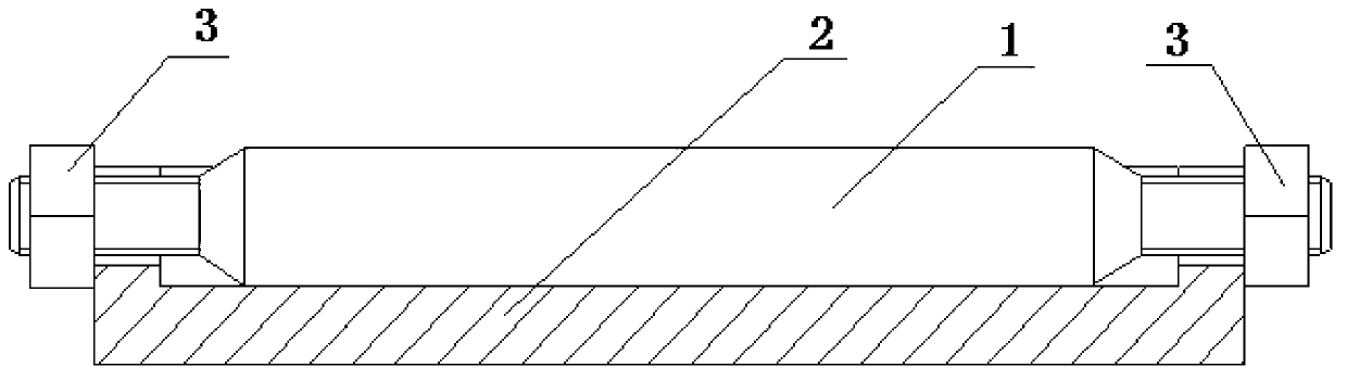 Prestressed quench hardening and grinding composite processing method
