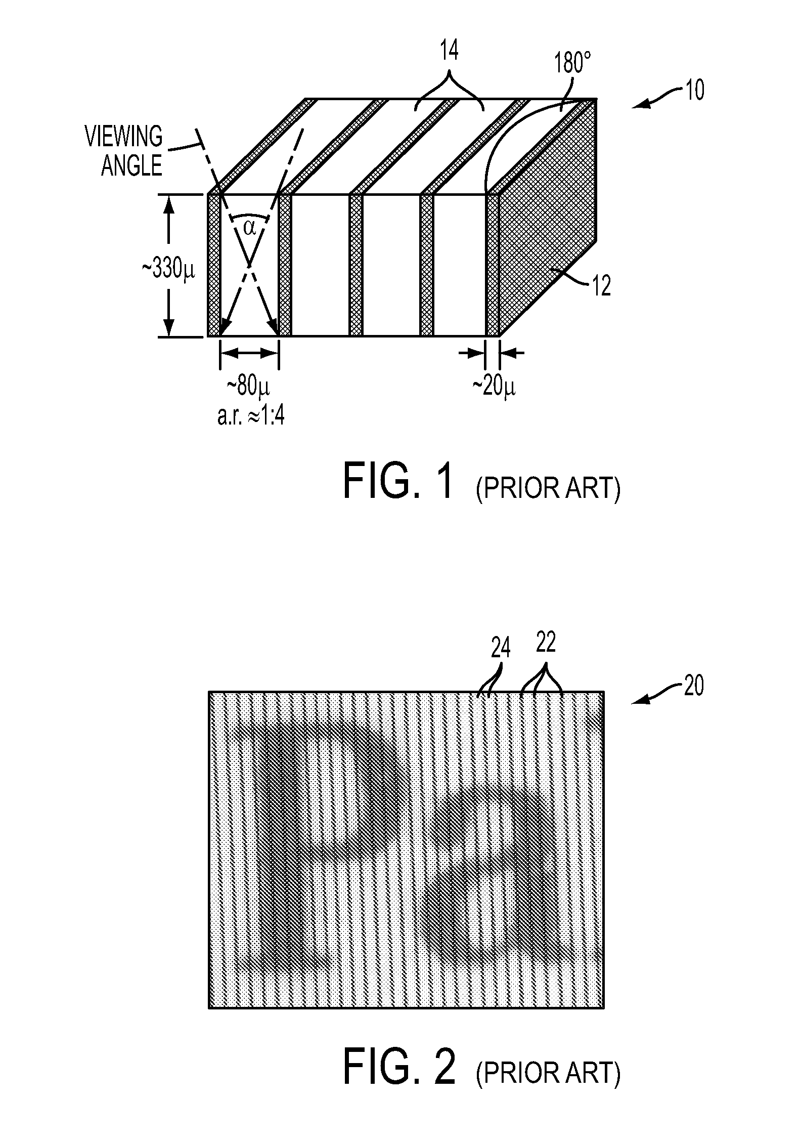 Microfabricated light collimating screen