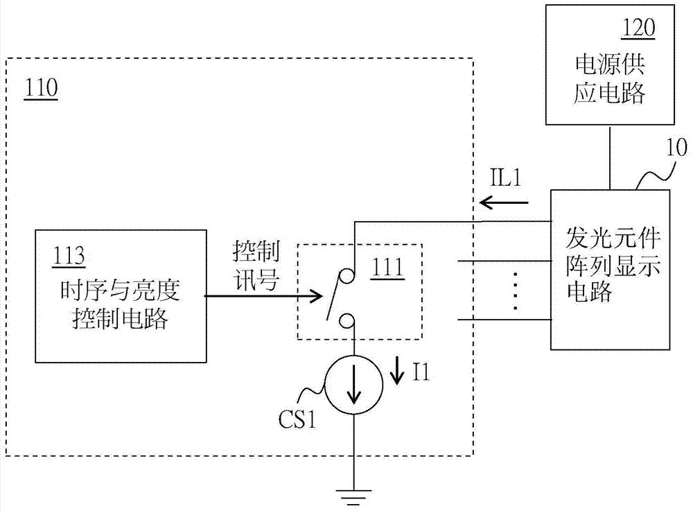 Light emitting device control circuit and control method thereof
