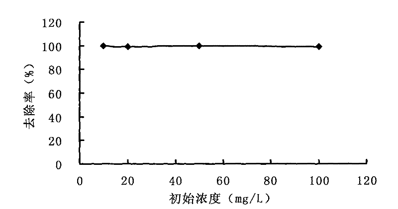 Method for treating doxycycline waste water with iron-modified attapulgite adsorbent