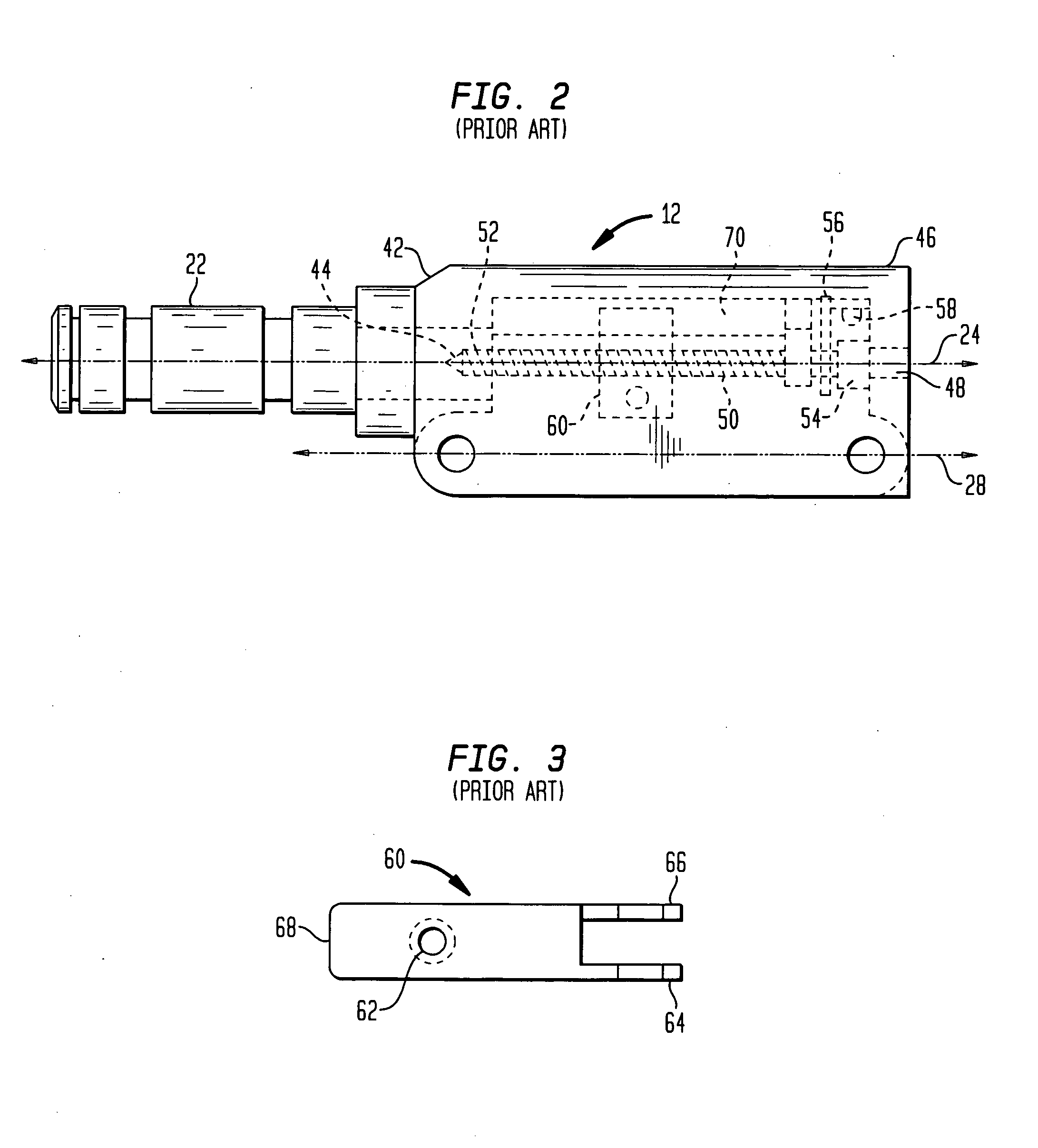 Angled mini arm having a clevis assembly