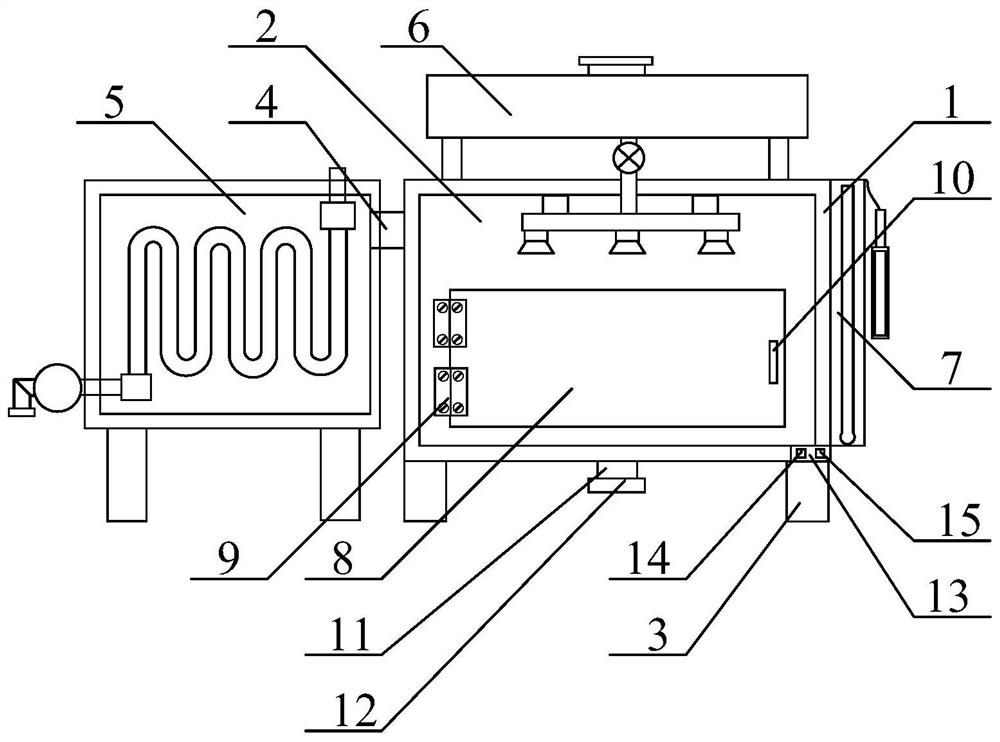 Novel fastener production cooling device