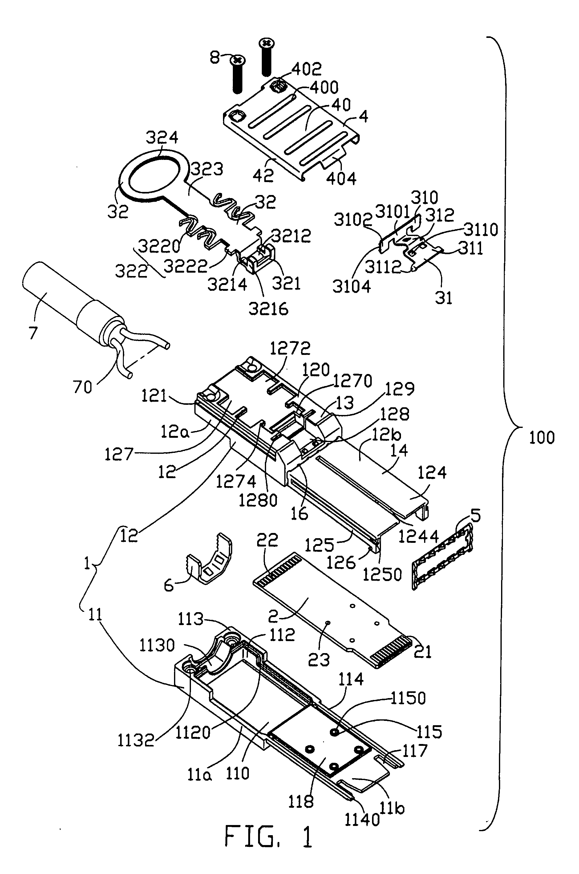 Plug connector with latching mechanism