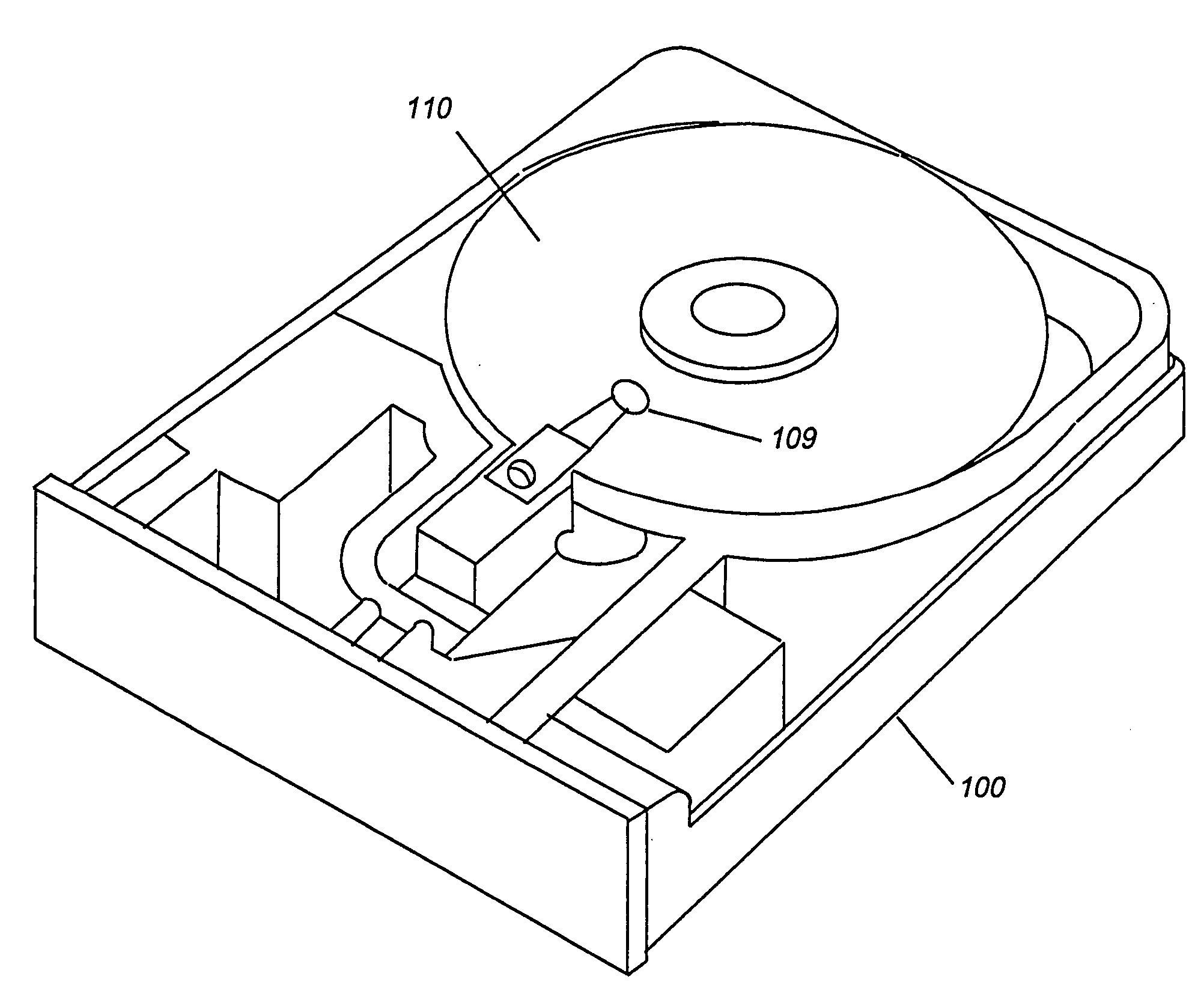 High performance computer hard disk drive and method