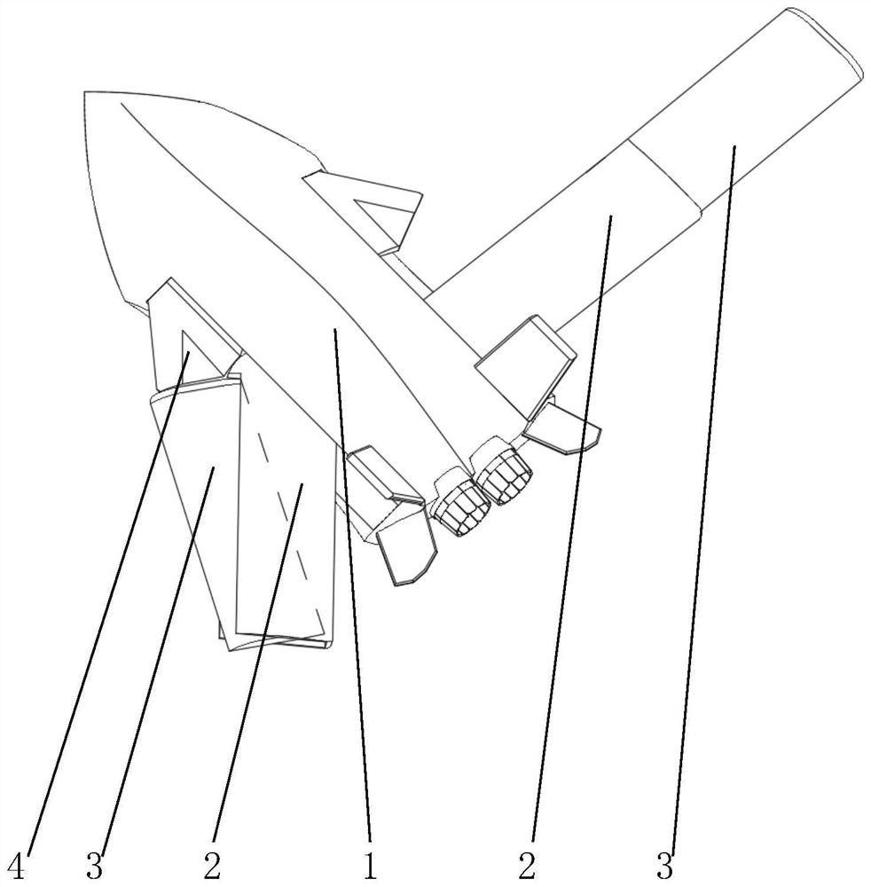 Deformable wing and deformation method