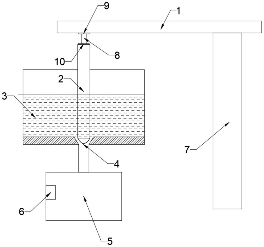 Continuous casting machine tundish stopper mechanism, control system device and control method