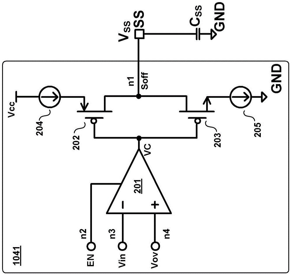 Soft-off control module, reference signal generation unit, power converter and related control method