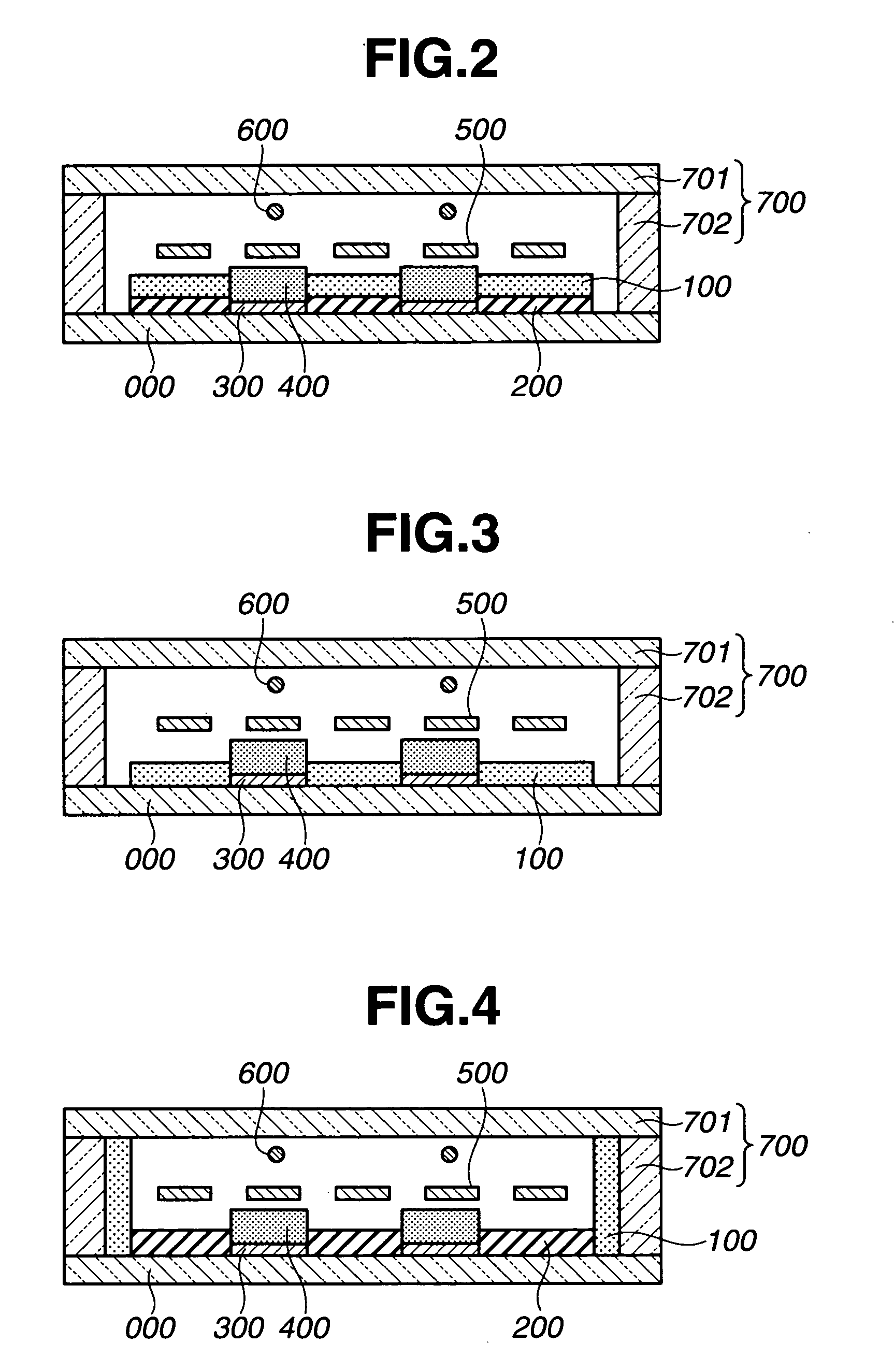 Self-luminous elements and method for producing the same