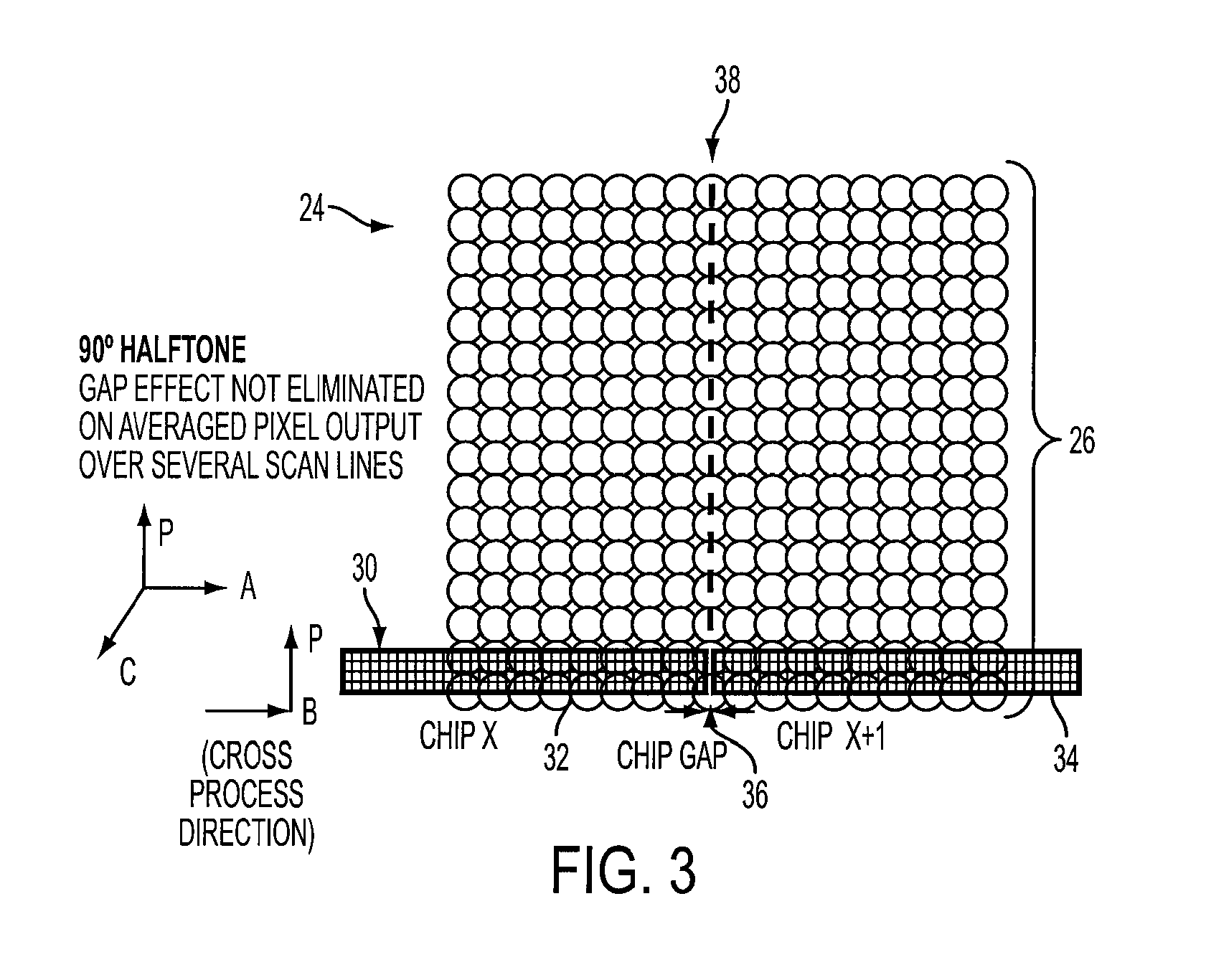 Method and system for minimizing non-uniformities in output images using halftone correction patches