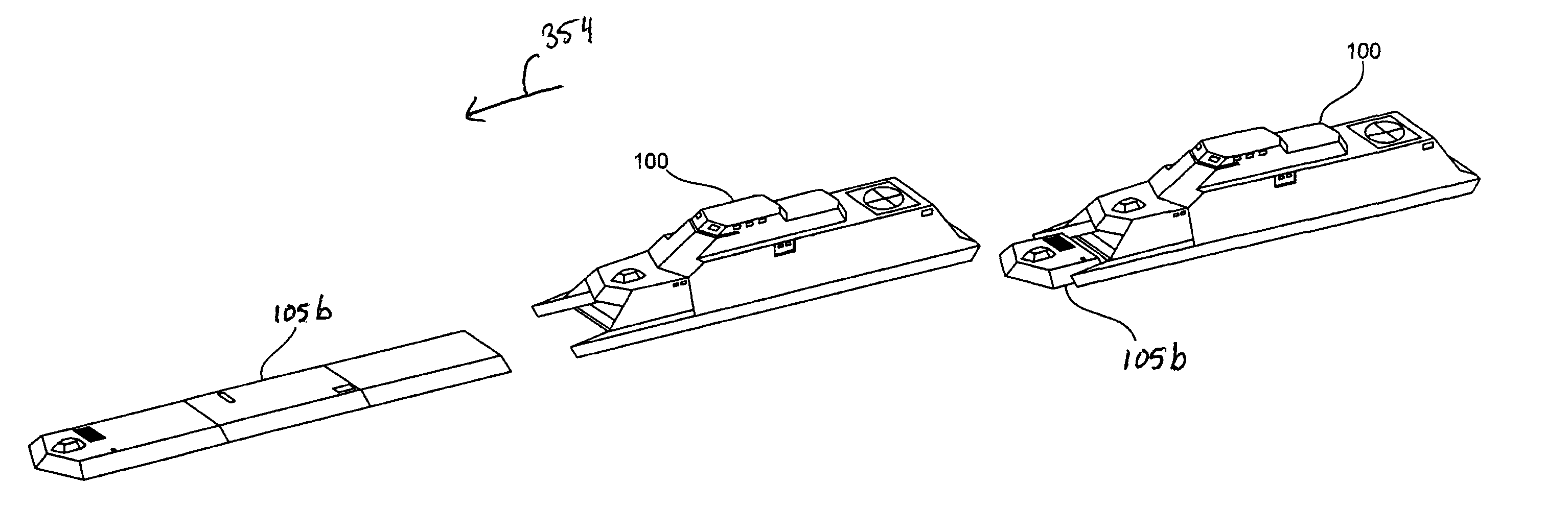 Mission module ship design