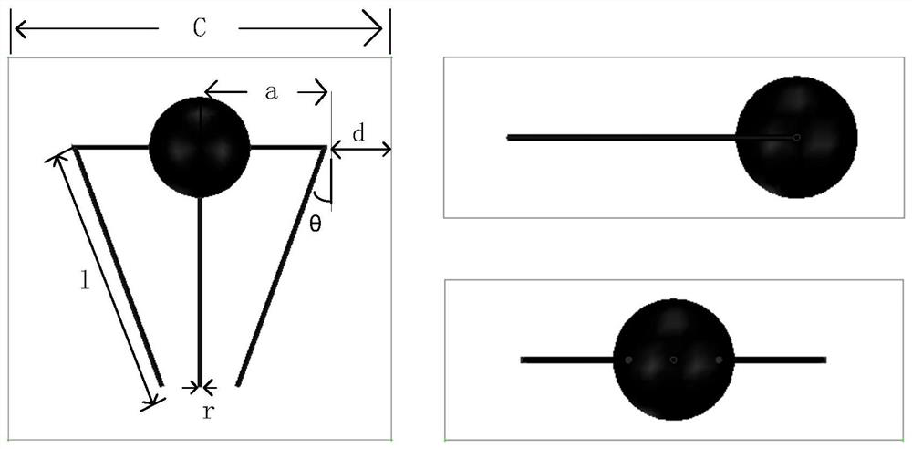 High-Q-value temperature sensing Anapole resonance structure based on liquid metal