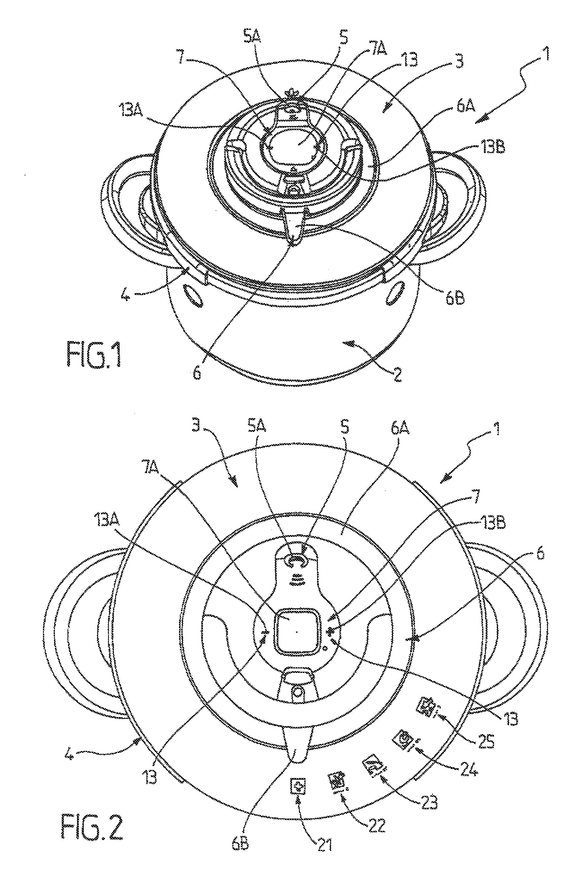 Sequential cooking utensil, a corresponding system, and a corresponding method