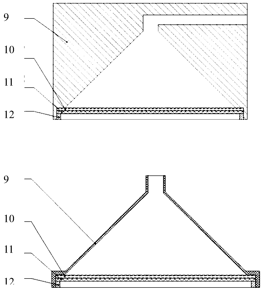 An online environmental monitoring system and online monitoring method for fluorine chemical industry