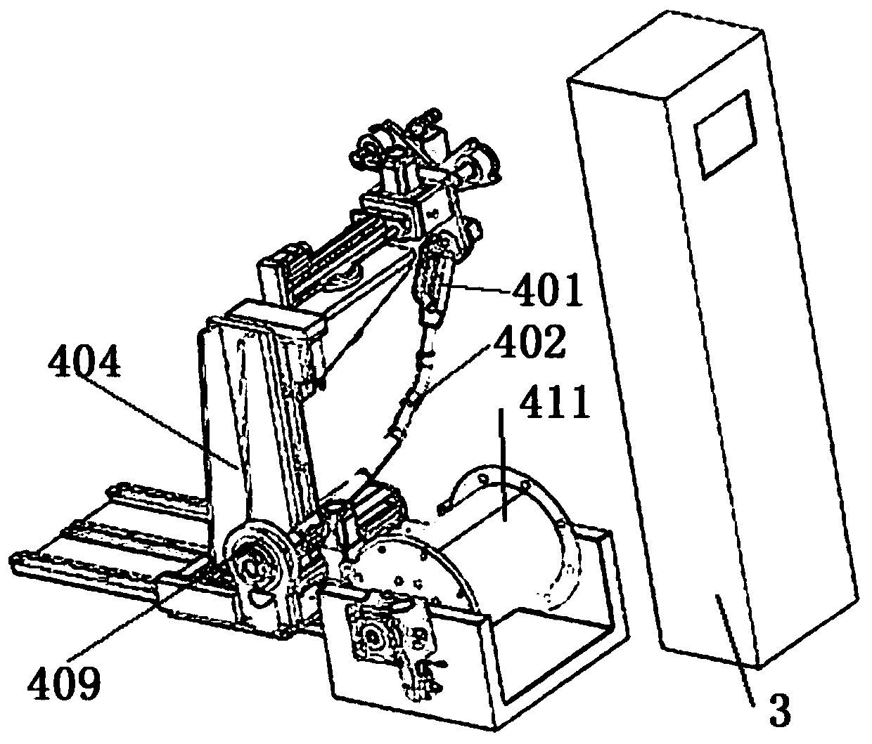 Automatic charging robot, charging method and readable storage medium