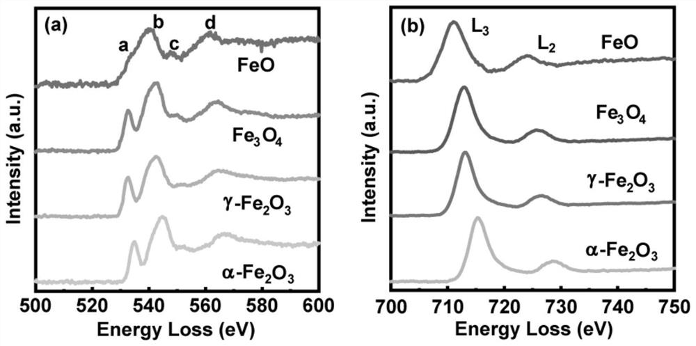 Electron energy loss spectroscopy analysis method for characterization of fine structure of transition metal oxide