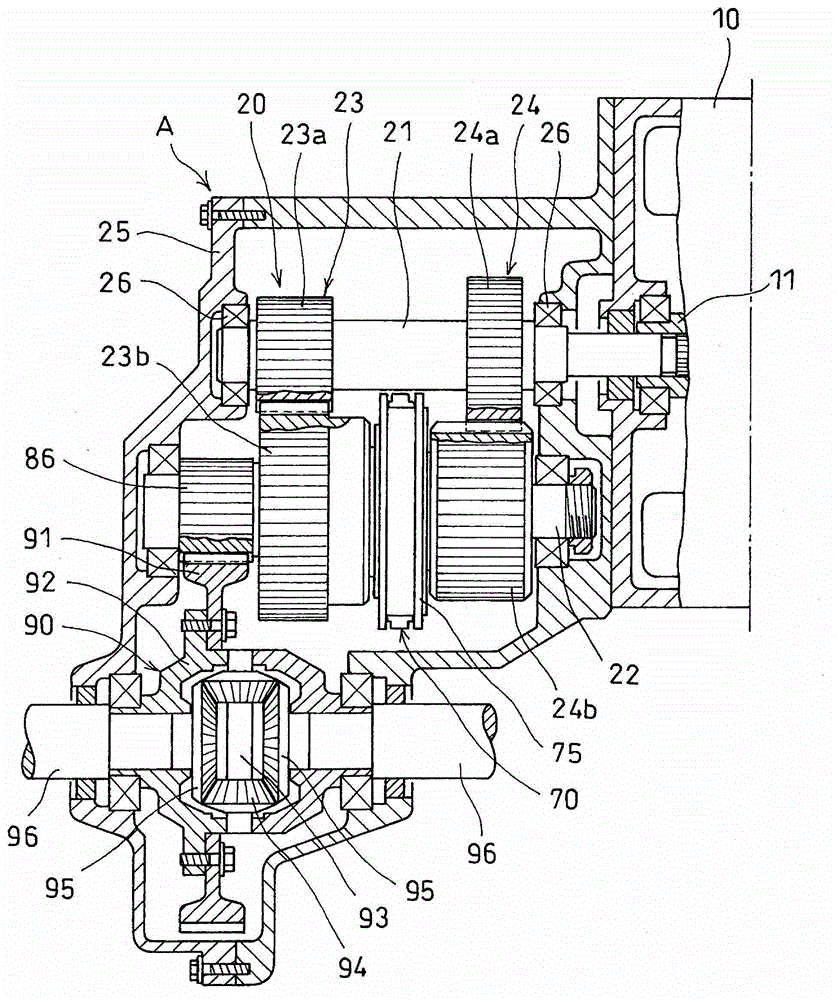 Motor drive apparatus for vehicle, and automobile
