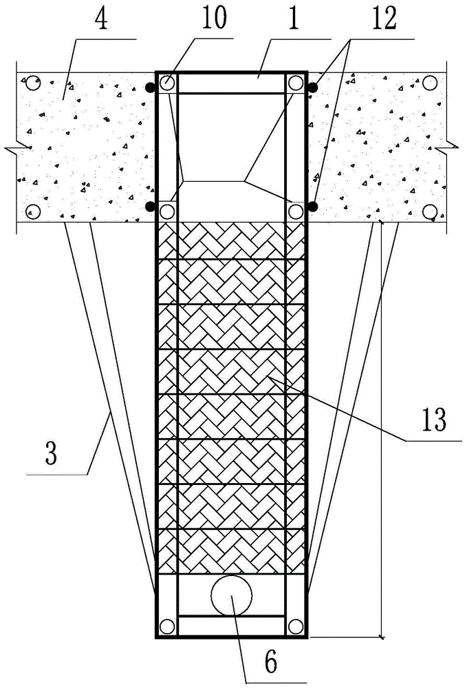 Large-span cable-stayed locking dewatering operating platform and construction method thereof