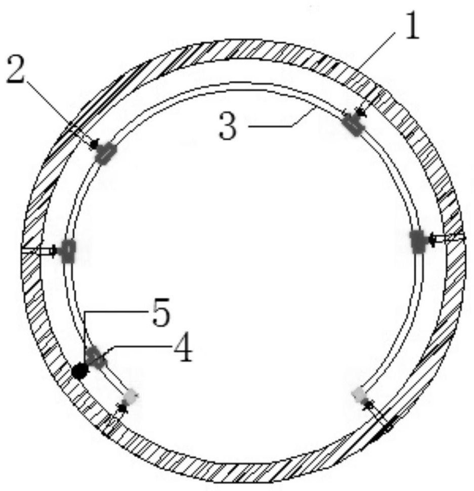 Slurry balance pipe jacking construction method