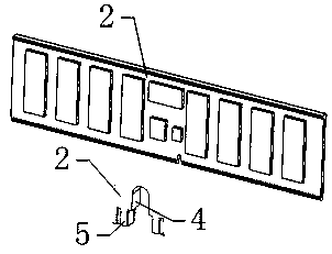 Computer hardware connecting groove