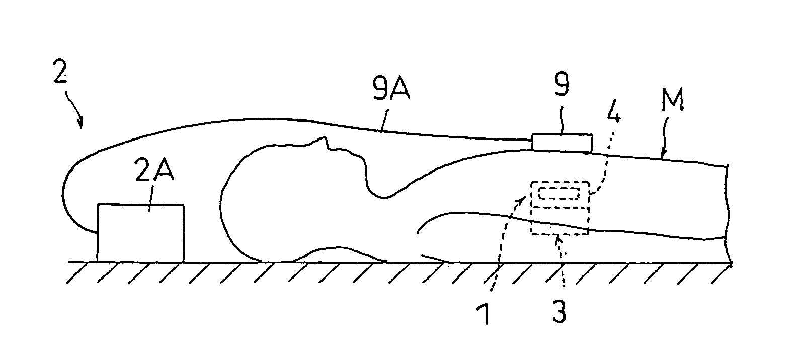 Non-intrusion type charging system for artificial organ, capacitor and power supplying device used in the system
