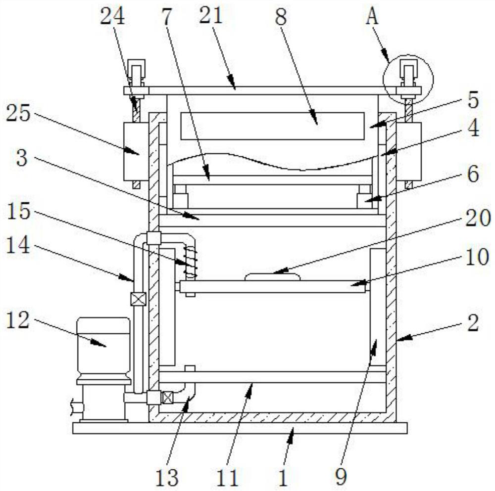 Foam breaking device for automobile cushion foam